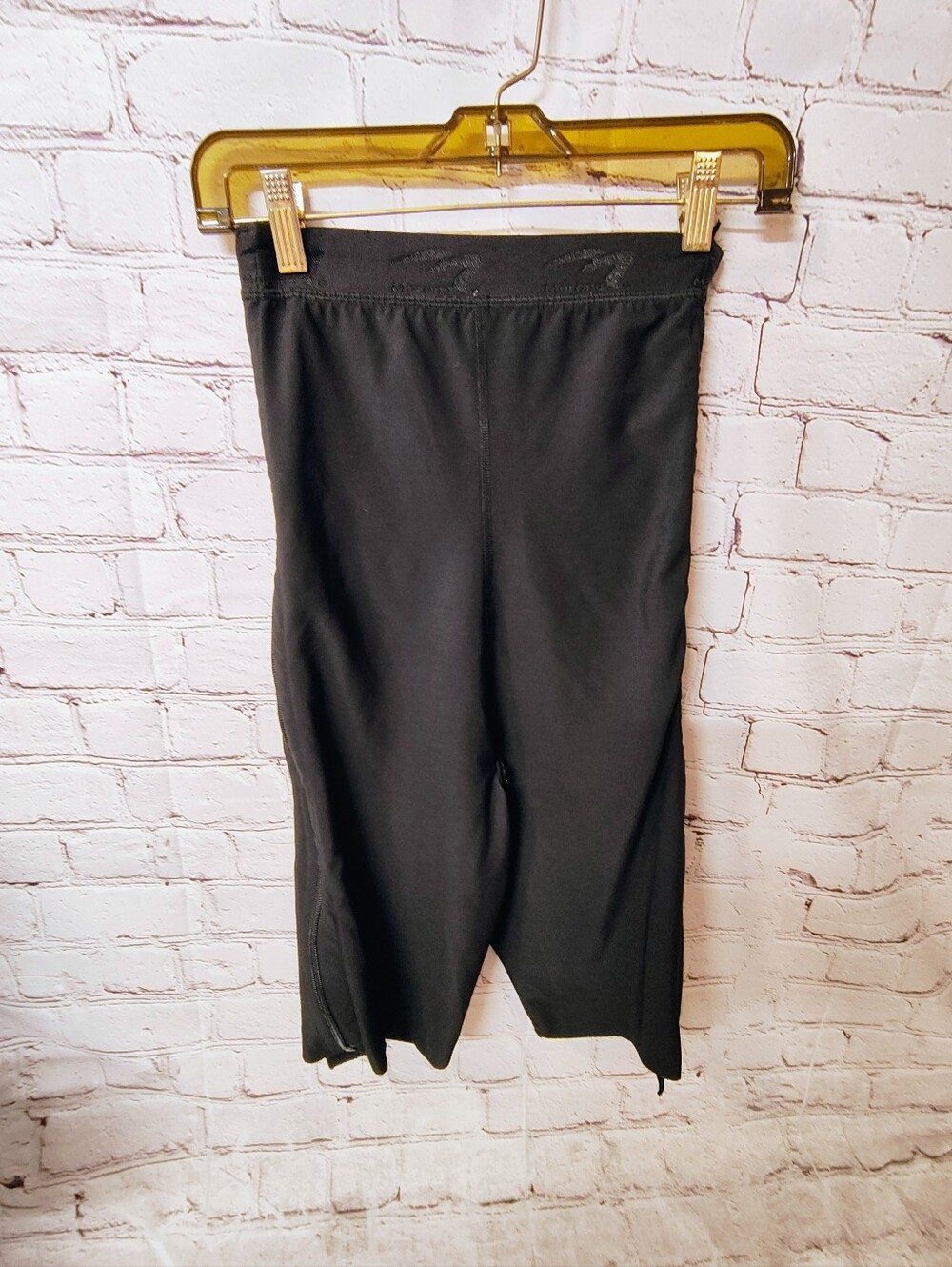 Marena Recovery Compression Shorts Large Adjustable Bottom Black Shorts Slimmer